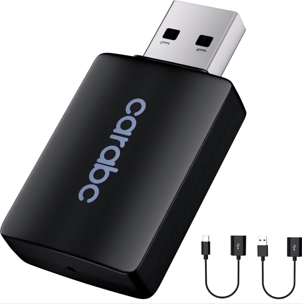 CARabc Wireless CarPlay Adapter for iPhone,Convert Wired to Wireless, Dongle,